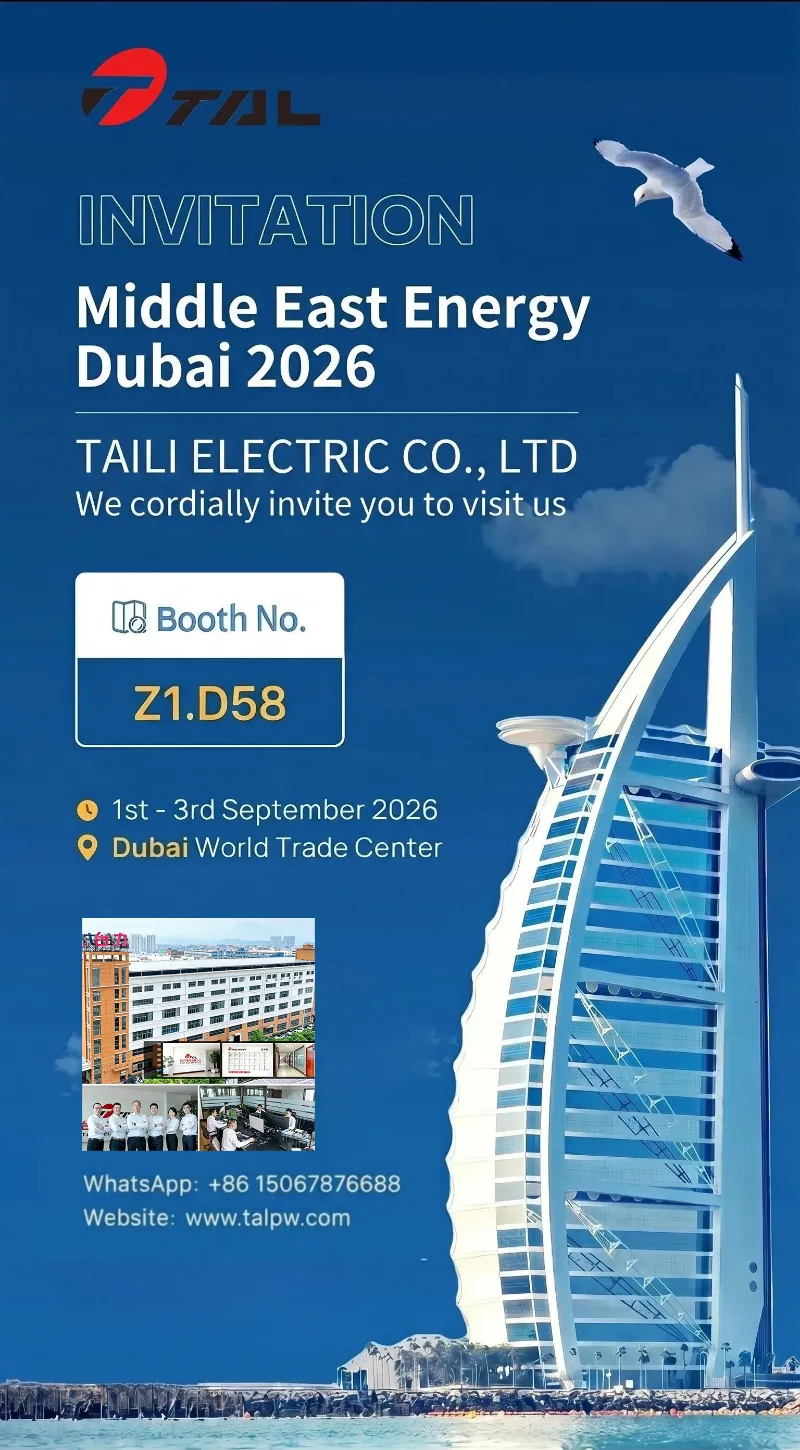 TAILI นำเสนอความแข็งแกร่งอันแข็งแกร่งที่งาน Middle East Energy Dubai 2026 โดยหยั่งรากลึกในด้านการส่งและจ่ายพลังงาน